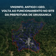 VM2 info já está disponível e atualizado no site da prefeitura de Urussanga