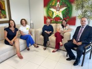 Representantes do HSJosé visitam parlamentares eleitos em Brasília