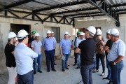 Vereadores visitam obras de ampliação do Hospital São Donato