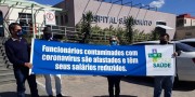 Sindicato protesta no HSD por mais segurança e valorização de trabalhadores