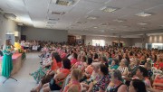 Mulheres participam de evento dos clubes de mães de Içara