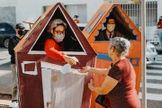 Cirquinho do Revirado reforça prevenção contra covid-19 com ação cultural nas ruas