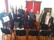 Comitiva de Içara é recebida pelo Legislativo de Santa Cruz das Flores