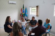 Vereadores de Içara visitam a Escola Municipal Quintino Rizzieri