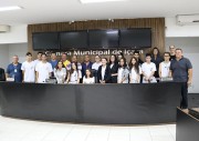 Legislativo recebe visita dos alunos da Escola Salete Scotti dos Santos