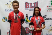 Jo&atilde;o Vin&iacute;cius e Maria Clara trazem bons resultados de Blumenau
