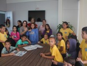 Estudantes do Melchíades visitam prefeitura de Balneário Rincão