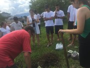 Escola Sílvio Ferraro participa do projeto “plantar e cuidar”