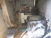Corpo de Bombeiros de Içara (SC) atende ocorrência de incêndio em residência