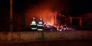 Residência é destruída por incêndio em Balneário Rincão