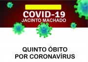 Secretaria de Saúde de Jacinto Machado confirma quinta morte por covid-19