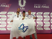 Judocas da Unisul conquistam ouro e bronze já nas primeiras disputas do JUBs