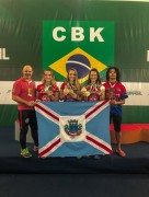 Caratecas de Içara batem recorde de medalhas no Ceará 