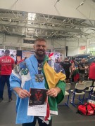 Lucas Colonetti conquista medalhas de prata no Mundial de Powerlifting na Hungria