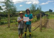 Mais um agricultor de Maracajá recebe selo de produção orgânica