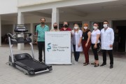 Mampituba realiza doação de esteira ergométrica ao Asilo São Vicente de Paulo