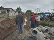 Com previsão de muita chuva Defesa Civil realiza ações de prevenção em Maracajá (SC)