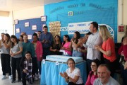 Alunos da Rede Municipal de Ensino celebram os 61 anos de Morro da Fuma&ccedil;a