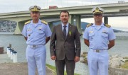 Governador Carlos Moisés recebe Medalha Mérito Tamandaré da Marinha do Brasil