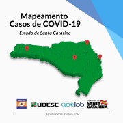 Laboratório da Udesc faz mapeamento de casos de Covid-19 em Santa Catarina