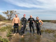 Projeto Nadando Pelos Cartões Postais tem desafio de 11 Km no Foz do Rio Palmares