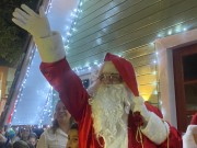 Içara (SC) celebra início do 2º Natal Encantado com a chegada do Papai Noel