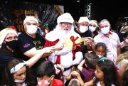 Chegada do Papai Noel marcam início do Encantos de Natal em Forquilhinha