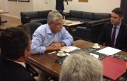 OAB Criciúma participa de audiência com o governador