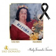 JI News e Funerária São Donato registram o falecimento de Alady Fernandes Teixeira