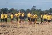 Crici&uacute;ma faz trabalho f&iacute;sico e t&eacute;cnico no CT