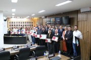 Par&oacute;quia S&atilde;o Donato &eacute; homenageada pelo Poder Legislativo i&ccedil;arense