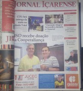 Jornal Içarense registra seus 24 anos de história em Içara