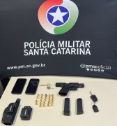 PM fecha tr&ecirc;s estabelcimentos durante opera&ccedil;&atilde;o contra o tr&aacute;fico em I&ccedil;ara (SC)
