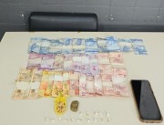 PM prende dupla com crack, maconha e dinheiro em I&ccedil;ara (SC)