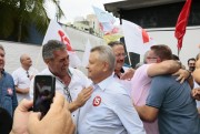 L&iacute;deres do PMDB comemoram vit&oacute;rias da sigla em SC