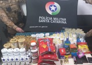 Dupla gaúcha é presa com produtos furtados no Município de Içara (SC)
