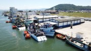 Após mudança na gestão Porto de Laguna aumenta operação e dobra faturamento