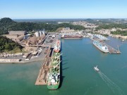 Investimentos impulsionam crescimento de 30% do porto de São Francisco do Sul 