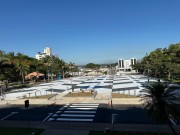 Pra&ccedil;a Jo&atilde;o Goulart em frente a Prefeitura de I&ccedil;ara (SC) ser&aacute; inaugurada dia 8