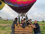 Alex e Bia inovam e apresentam proposta para o turismo com voo de balão