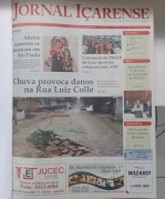 Jornal Içarense registra os 24 anos de história em Içara