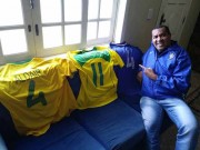 Ex-cunhado de Aldair está confiante no Brasil