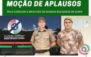 Alesc aprova Moção de Aplausos para soldados militares de Içara