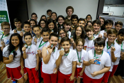 Medalhistas do Prêmio Acic de Matemática são homenageados em Içara