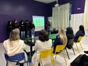 Entidades recebem assessoria de comunica&ccedil;&atilde;o volunt&aacute;ria de alunos da Satc