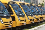Governo do Estado entrega mais 73 ônibus novos para o transporte escolar