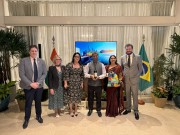 Governo do Estado apresenta potenciais de Santa Catarina para embaixador da &Iacute;ndia