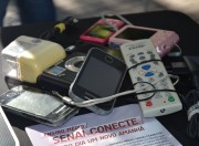 Descarte consciente do lixo eletrônico é levado à Praça Nereu Ramos