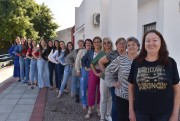 Candidatas &agrave; Corte da 22&ordf; Festa do Colono de Sider&oacute;polis (SC) se preparam para concurso 