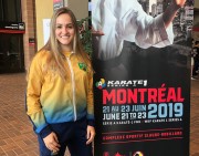 Karateca Sabrina alcança a quinta colocação em Liga Mundial